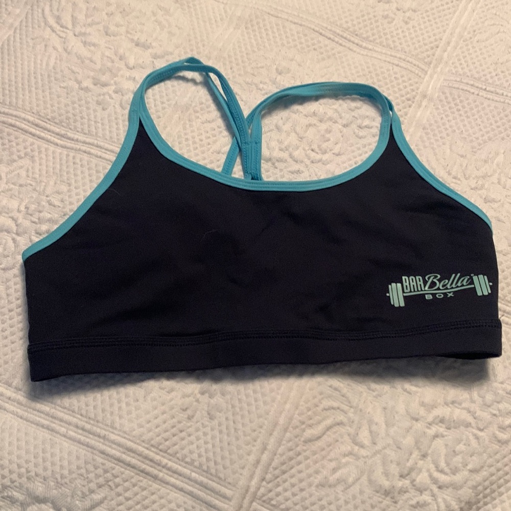 Gently worn. Born Primitive dark navy straps sports bra